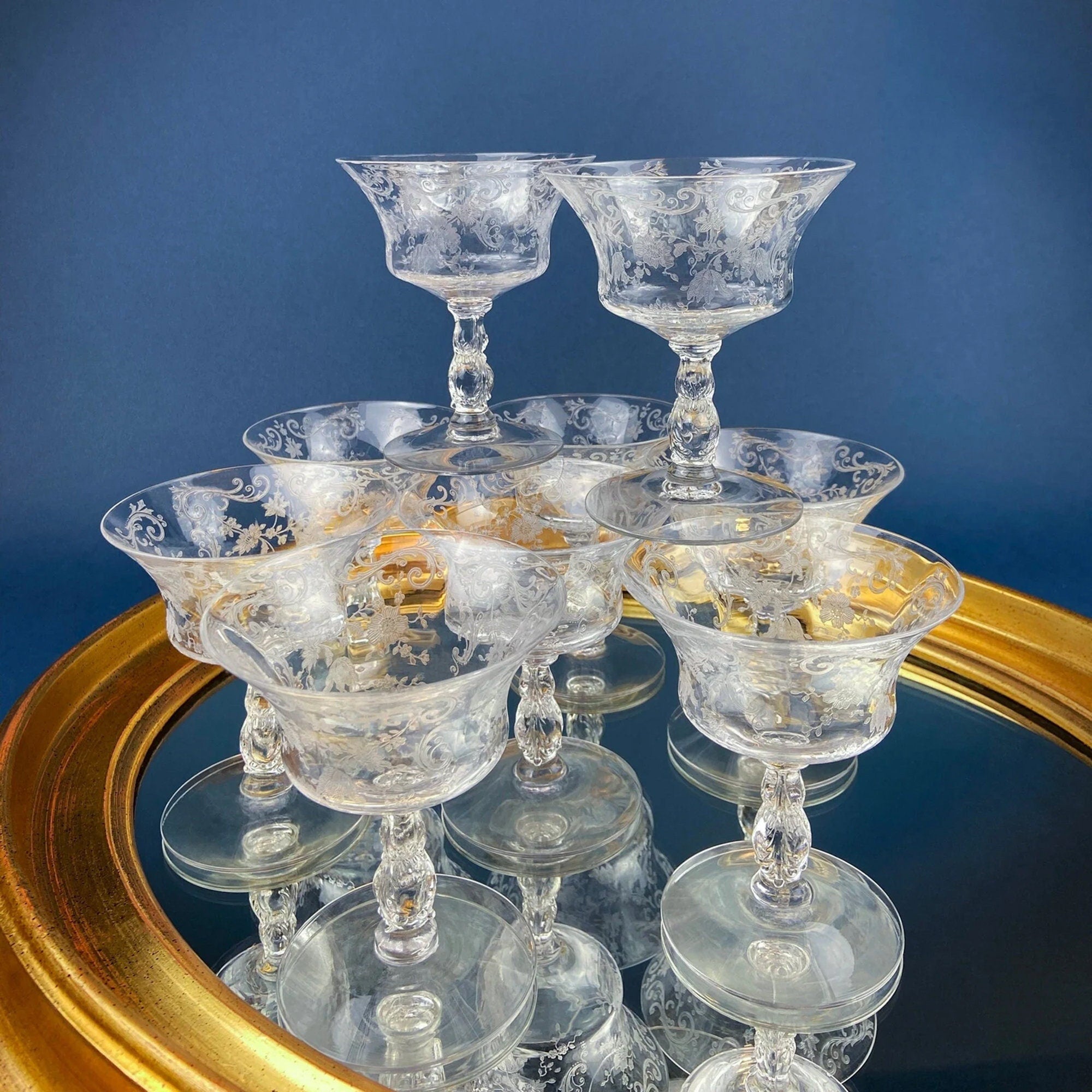 The Timeless Elegance of Vintage Fostoria Crystal Stemware