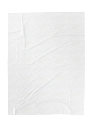 Velveteen Plush Blanket - Vintage Italin Summer Floral Design