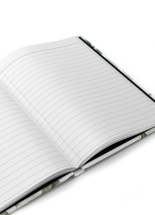 Mediterranean Lemon Blossom Hardcover Journal - Rustic Mediterranean Style