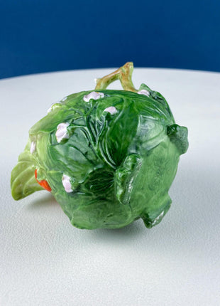 Antique Bisque Porcelain Pitcher Creamer Jug Covered in 3D Flowers and Berries. Bavaria Royal Bayreuth Modern Farmhouse. Dining Room Decor.