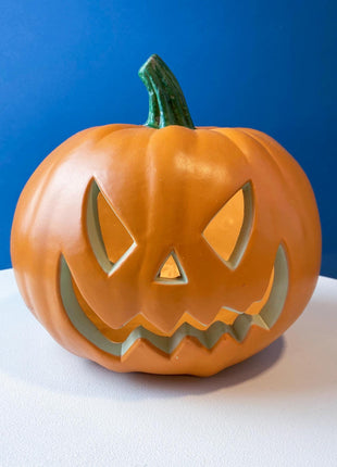 Halloween Lantern Grining Pumpkin with Light. Fall Porch Window Decor. Home or Retail Celebration. Kids Room. Gift for Him or Her.