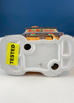 Illuminated Christmas Village Hather Harness by Dept. 56. Dickens' Village. Seasonal Home Retail Decor. Night Light. Gift for Him or Her.