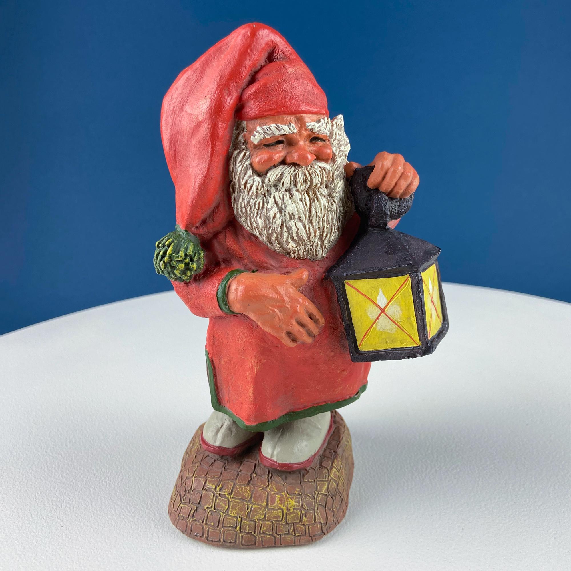 Vintage Santa, Sandman, Klaus Wickl with Lantern by Enesco. Hand
