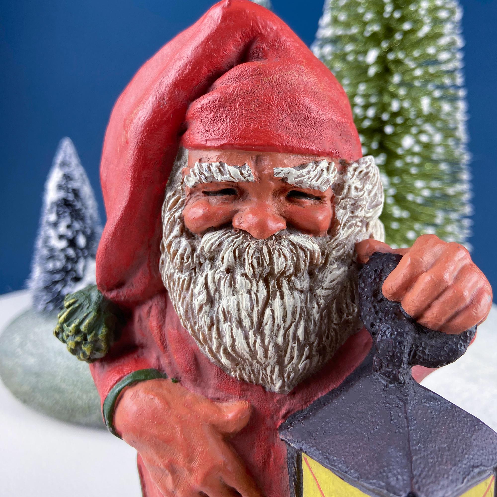 Vintage Santa, Sandman, Klaus Wickl with Lantern by Enesco. Hand