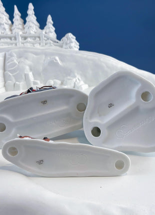 Tally Ho Hunting Scene. Christmas Village Accessories by Department 56. Seasonal Decor for Home or Retail. Set of 3.