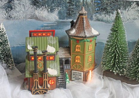 Christmas Village Department 56 North Pole Elfin Assembly Forge