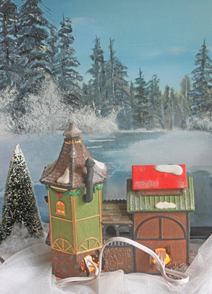 Christmas Village Department 56 North Pole Elfin Assembly Forge