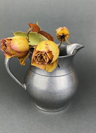 Vintage Metal Candle Holder with 4 Glass Bud Vases. Table Centerpiece. Holiday Celebration. Hostess Essentials. Gift for Him Her.