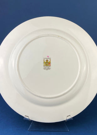 Antique Decorative or Serving Plate. Paragon, Hand Painted Cobalt Blue With Gold Serving Plate. Collectible Porcelain. Replacements.