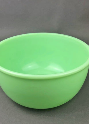 Jadeite Coca-Cola Canister with Cork Lid. Green Kitchen Dining Table Decor. Storage Container. Cookie Jar.