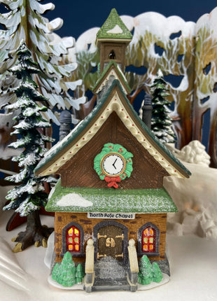 Knottinghill Church by Department 56. Dickens Village Series. Porcelain Illuminated House. Home Retail Seasonal Decor. Gift for Him or Her.