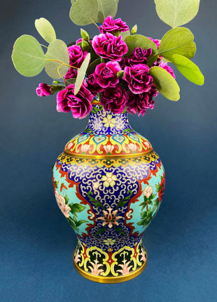 White Porcelain, Asian Vase with 3-D Vignette. Beautifully Detailed, Flower Vase or Collectible Art Vase. Gift for Him or Her.