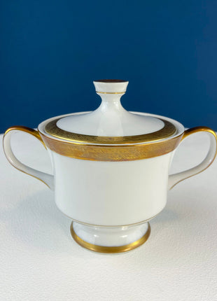 Vintage Eminence by Rosenthal Cobalt Blue and Gold Serving Dish Set. 5 Pieces 12 Place Settings. Dining Room Decor. Fine Dining.