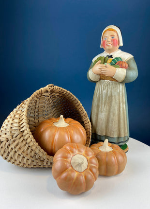 Real Natural Dried Gourds. Set of 2. Round & Long. Thanksgiving Halloween or Fall Home/Porch Decor. Rustic Retail Display. Modern Farmhouse.