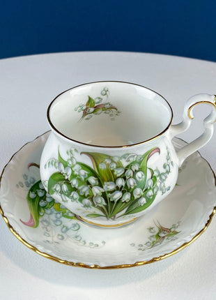 SOLD - Catherine. Lilly of the valley, Tennyson, Royal Albert Cup.