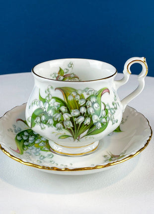 SOLD - Catherine. Lilly of the valley, Tennyson, Royal Albert Cup.