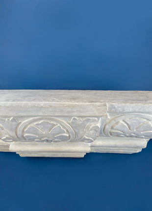 Faux Greek Roman Wall Hanging. Italian Mediterranean Style Home Shelving. Restaurant Retail Theater Wall Art. Styling Prop. Urethane Cornice