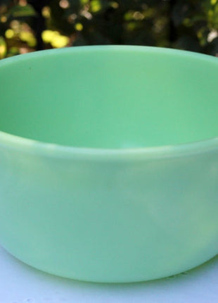 Jadeite Coca-Cola Canister with Cork Lid. Green Kitchen Dining Table Decor. Storage Container. Cookie Jar.