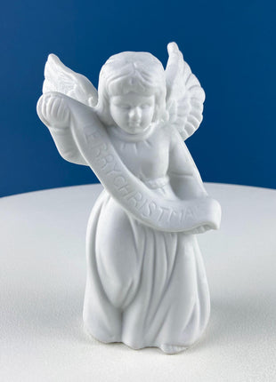 White Atlantic Mold Ceramic Nativity Set. 16 Figurines. Illuminated 3 Piece Manger. Traditional Christmas Decoration. Seasonal Display.