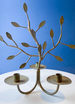 Stainless Steel Antler Candle Holders. Set of 2. Dining Room Table Centerpiece. Rustic, Lodge Inspired, Cabin Style, Hunting Themed.