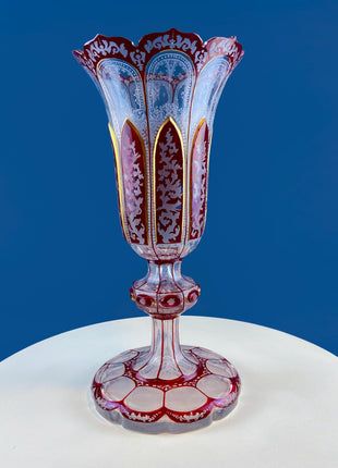 Extra Tall Silver Plated 2 Level Flower Fruit Vase Epergne. Hosting Essential. Antique Table Centerpiece. Transforms.