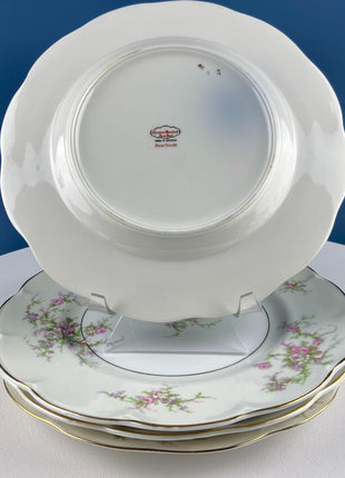 Vintage Haviland Rosalinde Dish Set. 24 Pieces. 4 Place Settings. Wild Rose Garlands. Creamy White. French Country. Home Decor. Serveware.