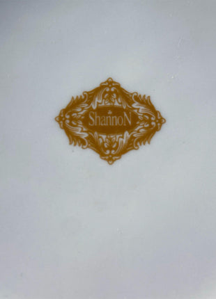 Schamrock Clover Cake Dessert Stand, Shannon by Godinger. 12" Scalloped Brim. Kitchen Dining Table Decor. Modern Country. Irish Pride.