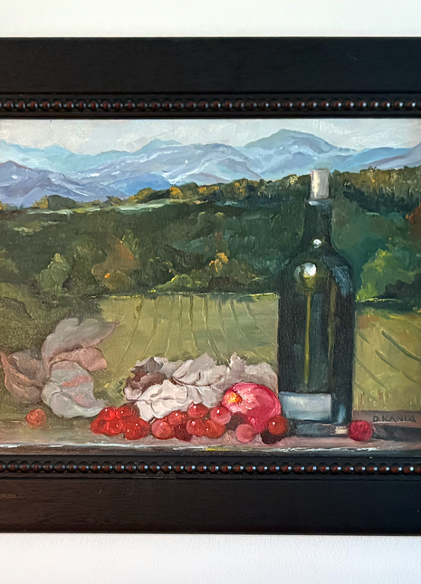 Original Oil Painting - Wine Country