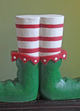 Christmas Elf Shoes - Mantel Decoration