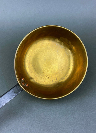 Vintage Copper Ladle with Iron Handle. Rustic Kitchen Decor. Collectible Copper.