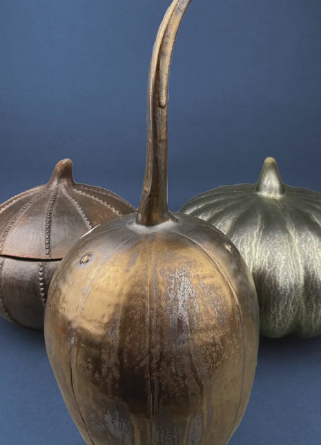 Antique Brass Coffee Pot, Creamer & Sugar Dish. Heavy Brass Containers with Art Deco Handles. Ethnic, Rustic Kitchen Accessories.