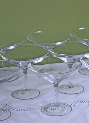 Vintage Stemware, Vintage Crystal Glasses, Crystal Wine Glasses, Antique Stemware, Antique Crystal Glasses, Vintage Tableware, Antique glass, Dining Room, 
