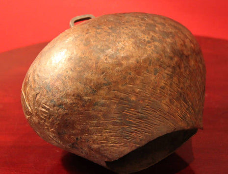 Vintage Extra Large Hand Hammered Copper Bell