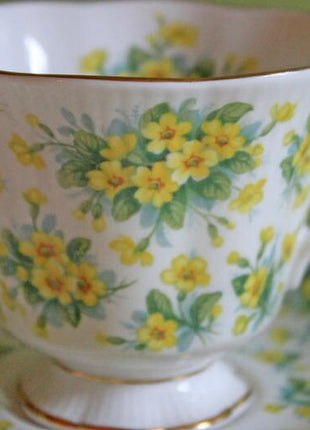Royal Albert Tea Cup with Saucer - Nell Gwynne Series, Drury Lane Cup with Intricate Handle