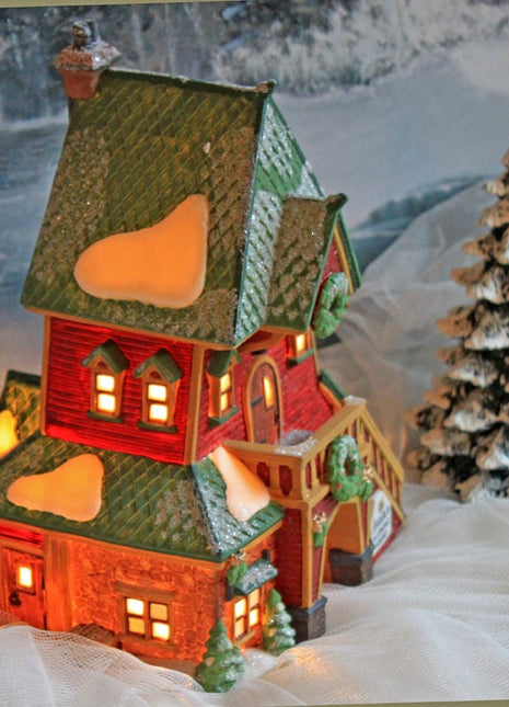 Christmas Village Department 56 Santa Rooming House - North Pole Series