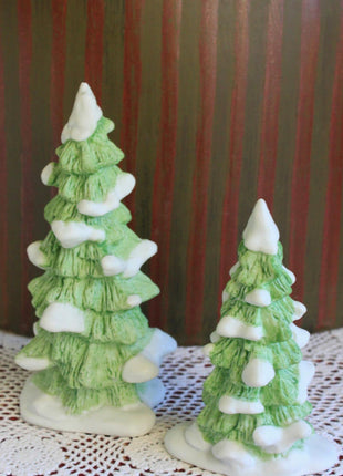 Christmas Trees Department 56 - Set of Two