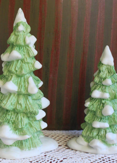Christmas Trees Department 56 - Set of Two