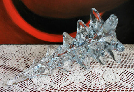 Crystal Tree Sculpture. Art Christmas / Winter / Year Round Home Decoration.