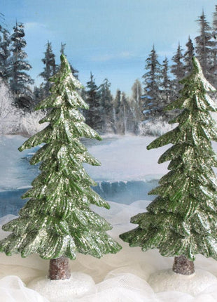 Christmas in Vermont Collection Trees for Village or Display