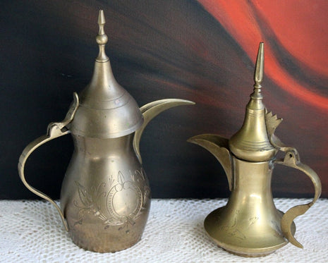 Brass Candle Stick Holder.  Vintage Solid Brass Candle Holder.  Footed Candle Holder Made in India.  Brass Home Decor.