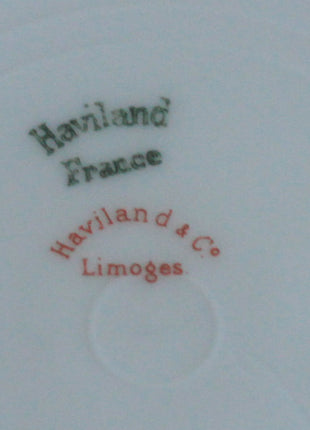 Haviland Limoges Soup Bowls with Floral Pattern - Set of 8