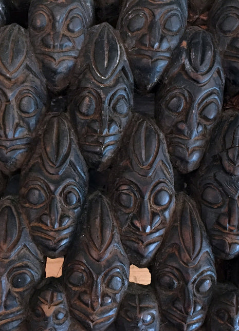 African Bed. Royal Bamileke Art Bed Carved from One Piece of Wood. Ceremonial Bed.