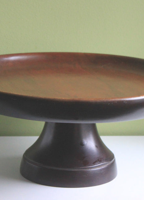 Solid Wood Footed Tray