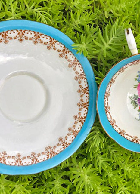 Antique Tea Cup and Saucer by Aynsley , England