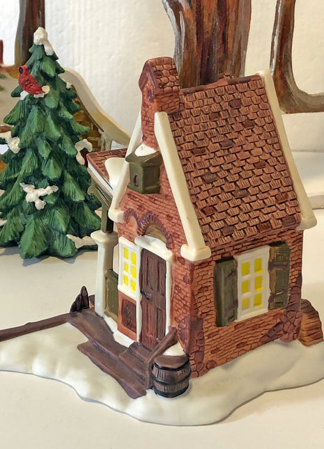 Childe Pond by Department 56. Dickens Series 1988.