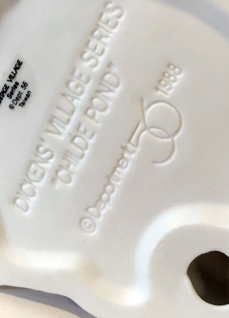 Christmas Department 56 The Olde Camden Church. Dickens Village Series. Hand Painted Porcelain Building with Lights.