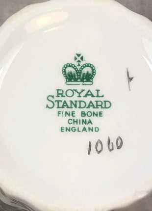 Vintage Tea Cup with Saucer by Royal Standard, England , 1060 , Fruit Pattern.