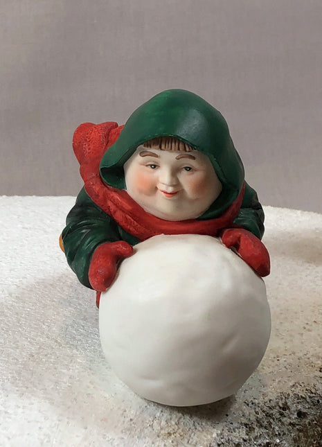 Department 56 Monks Christmas Figurines. Set of Three Merry Makers / Sebastian / Sigmond / Solomon.