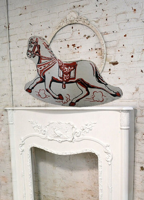 Carousel Horse Silhouette Cut Out