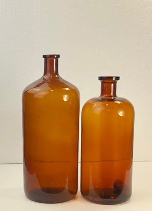 Vintage Large Green Bottle.  Oversized Collectible Glass Bottle. Berry Bros & Rudd,  London England.  Store Display. Rustic Home Decor.